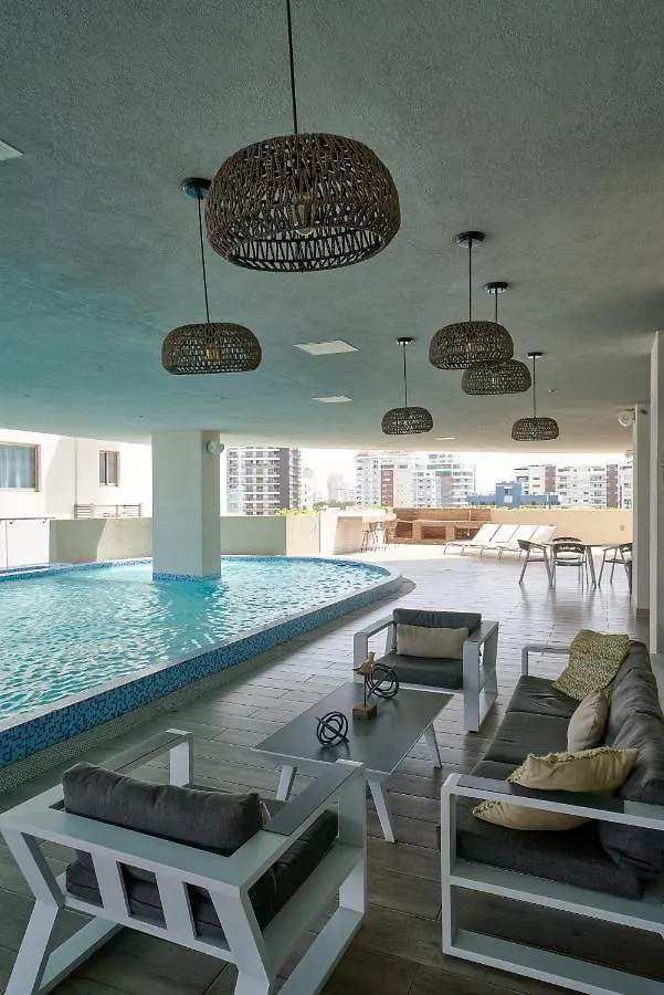 Escape Apartment, Balcony, Pool, Gym & Spa In La Julia Santo Domingo República Dominicana