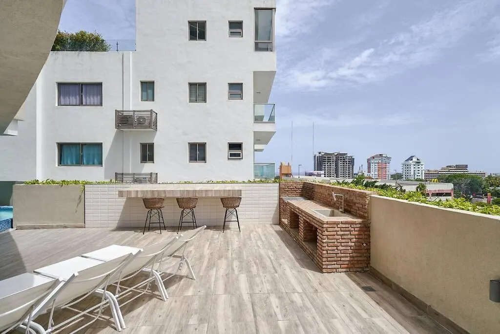 Escape Apartments, Balcony, Pool, Gym & Spa In La Julia Санто-Доминго 0*,