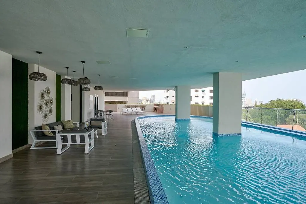 Escape Apartment, Balcony, Pool, Gym & Spa In La Julia Santo Domingo