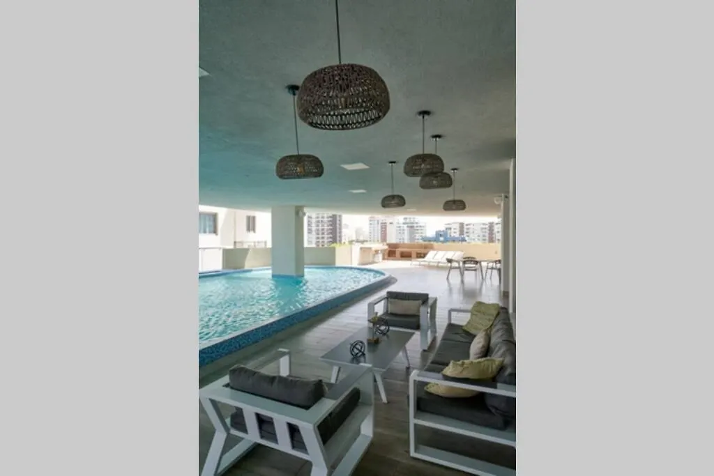 Escape Apartment, Balcony, Pool, Gym & Spa In La Julia Santo Domingo 0*,  Dominican Republic