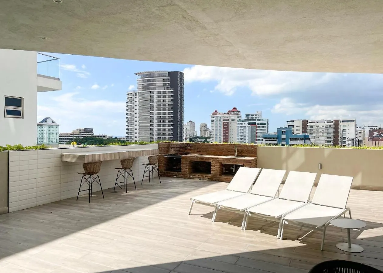 Escape Apartment, Balcony, Pool, Gym & Spa In La Julia Santo Domingo 0*,
